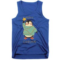 Merry Christmas Penguin Cool Gift Tank Top