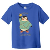 Merry Christmas Penguin Cool Gift Toddler T-Shirt