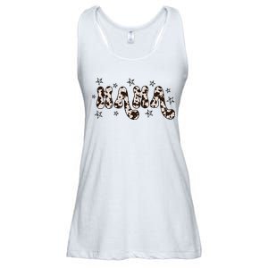 Mama Cow Print Mom Mother's Day Ladies Essential Flowy Tank