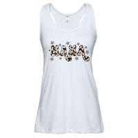 Mama Cow Print Mom Mother's Day Ladies Essential Flowy Tank