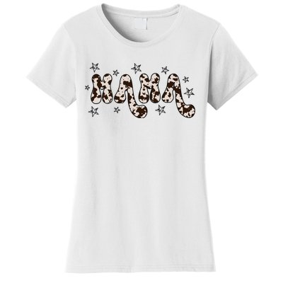 Mama Cow Print Mom Mother's Day Women's T-Shirt