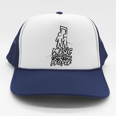 Music Connecting People Trucker Hat