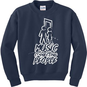 Music Connecting People Kids Sweatshirt