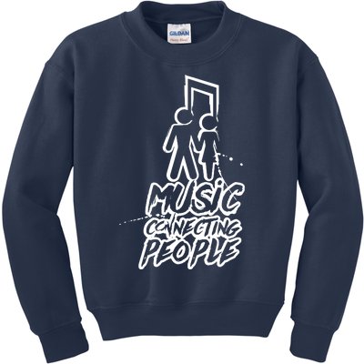 Music Connecting People Kids Sweatshirt