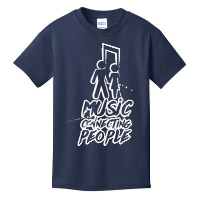 Music Connecting People Kids T-Shirt