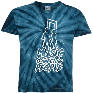 Music Connecting People Kids Tie-Dye T-Shirt