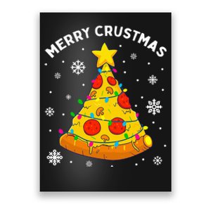 Merry Crustmas Pizza Christmas Tree Xmas Gifts Poster