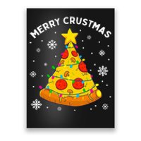 Merry Crustmas Pizza Christmas Tree Xmas Gifts Poster