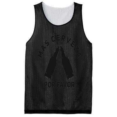 Mas Cerveza Por Favor Cinco De Mayo Fathers Day Beer Mesh Reversible Basketball Jersey Tank