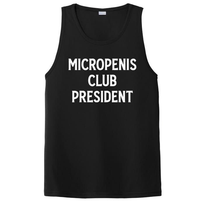 Micropenis Club President Funny Meme Sarcastic Stupid Cringe PosiCharge Competitor Tank