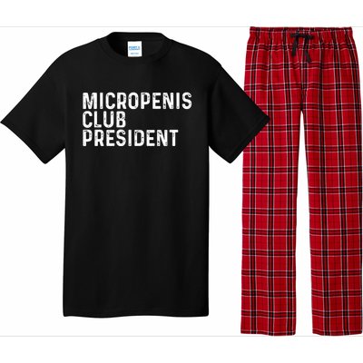 Micropenis Club President Funny Meme Sarcastic Stupid Cringe Pajama Set