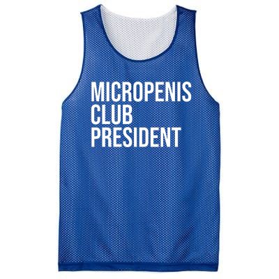 Micropenis Club President Funny Meme Sarcastic Stupid Cringe Mesh Reversible Basketball Jersey Tank