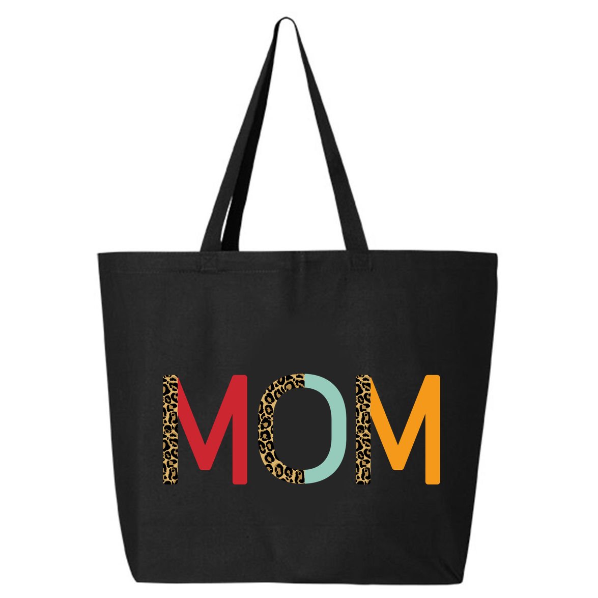 Mom Cheetah Print Cute Gift 25L Jumbo Tote