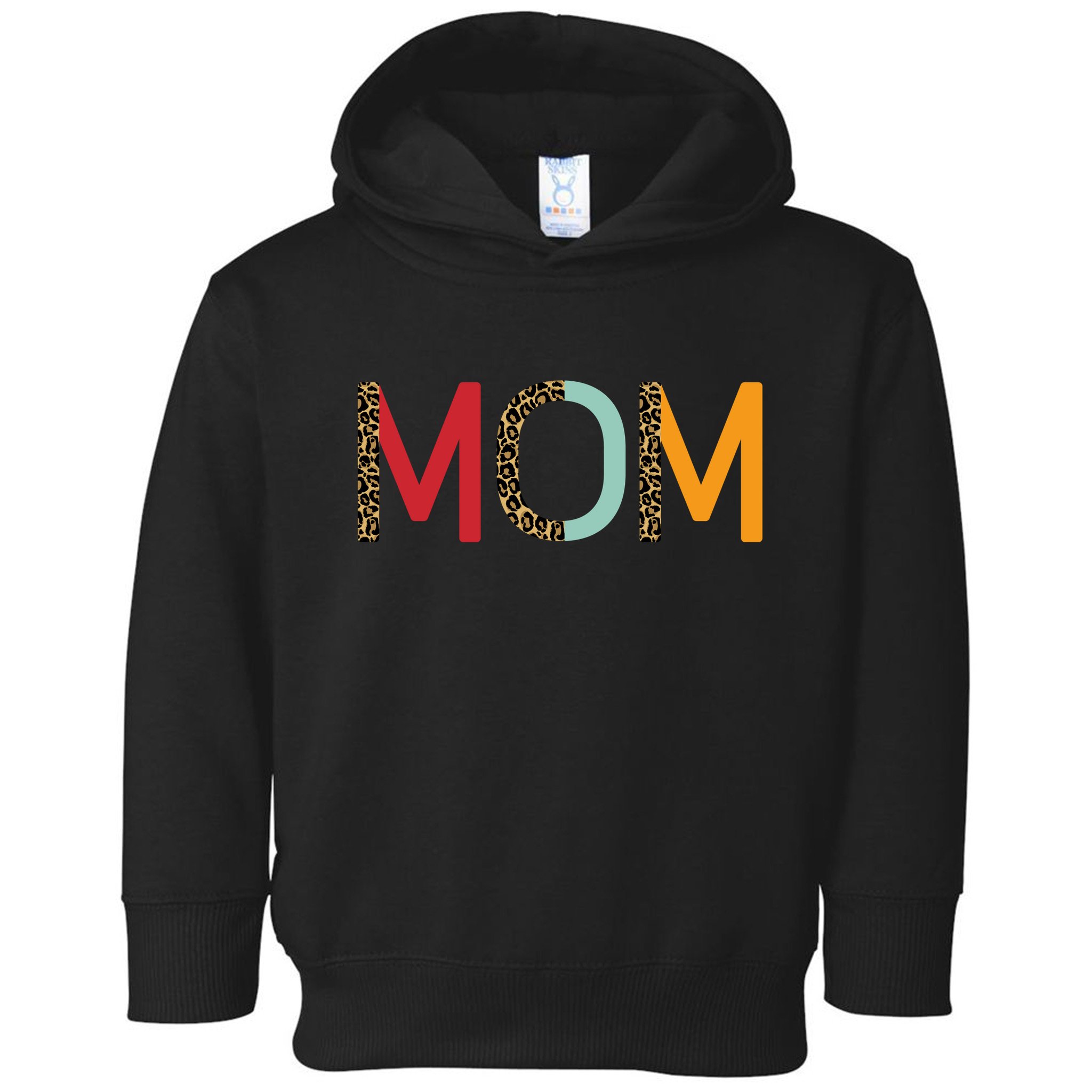 Mom Cheetah Print Cute Gift Toddler Hoodie
