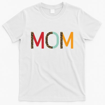 Mom Cheetah Print Cute Gift T-Shirt