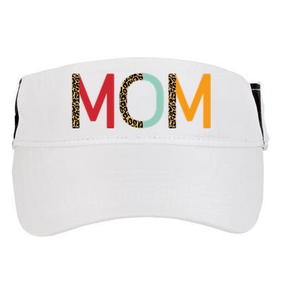 Mom Cheetah Print Cute Gift Adult Drive Performance Visor