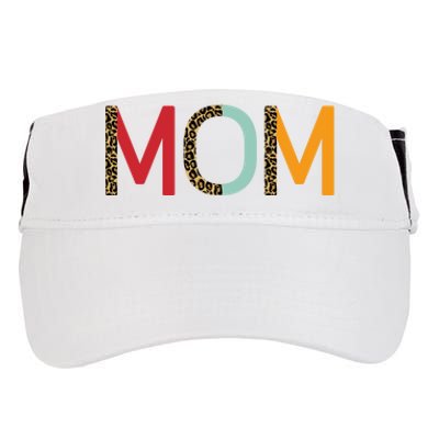 Mom Cheetah Print Cute Gift Adult Drive Performance Visor