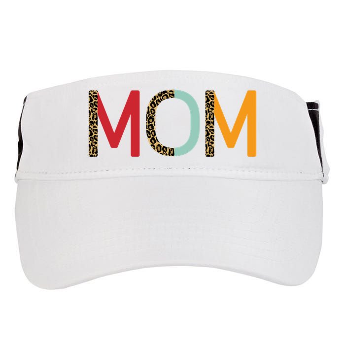 Mom Cheetah Print Cute Gift Adult Drive Performance Visor