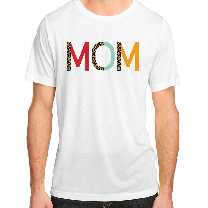 Mom Cheetah Print Cute Gift Adult ChromaSoft Performance T-Shirt