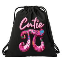 Mathematician Cutie Pi Math Pi Symbol Pi Day Gift Drawstring Bag