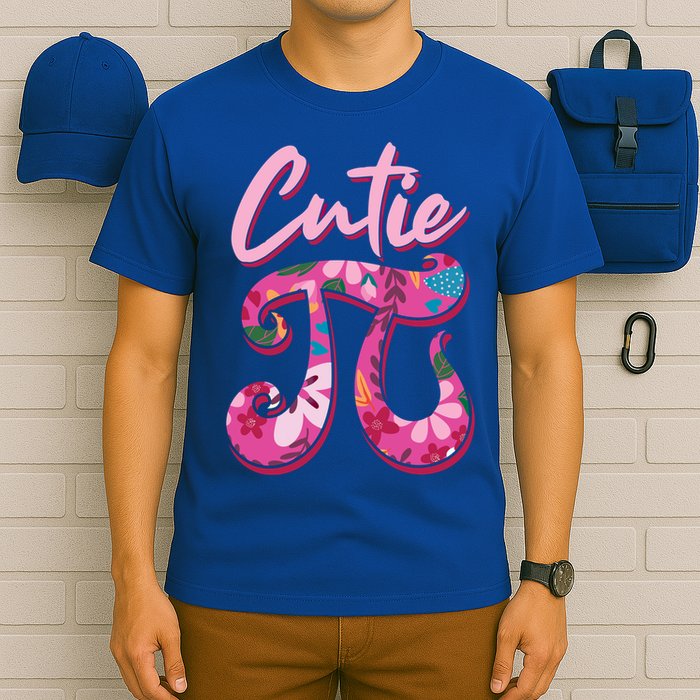 Mathematician Cutie Pi Math Pi Symbol Pi Day Gift T-Shirt