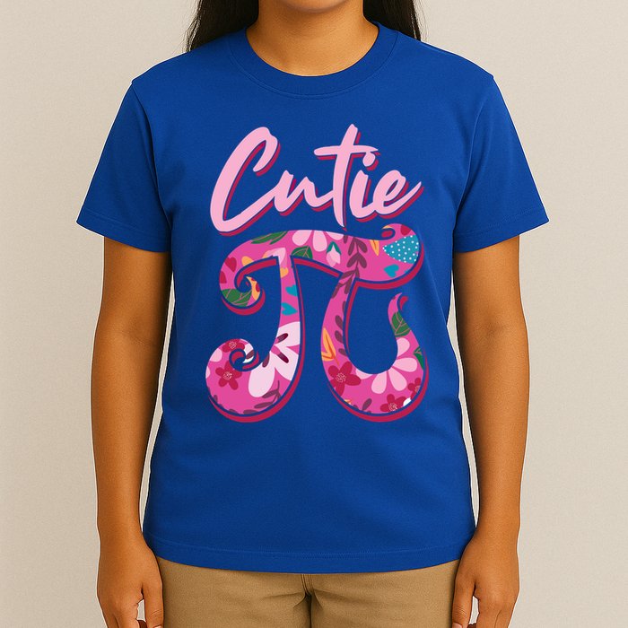 Mathematician Cutie Pi Math Pi Symbol Pi Day Gift T-Shirt