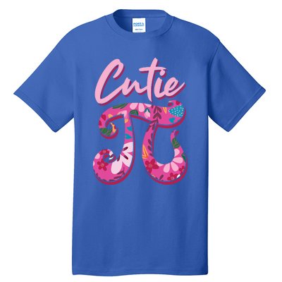 Mathematician Cutie Pi Math Pi Symbol Pi Day Gift Tall T-Shirt