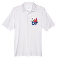 Merry Christmas Philadelphia Baseball Est 1924 Men's Origin Performance Pique Polo