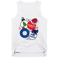 Merry Christmas Philadelphia Baseball Est 1924 Tank Top