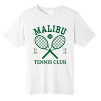 Malibu California Preppy Tennis Club Green Tall Fusion ChromaSoft Performance T-Shirt