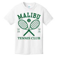 Malibu California Preppy Tennis Club Green Kids T-Shirt