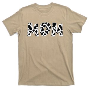 Mom Cow Print Cow Pattern Mother's Day T-Shirt