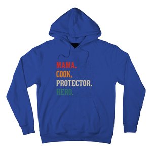 Mama Cook Protector Hero Mom Mama Chef Cooker Profession Gift Hoodie