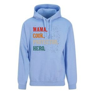 Mama Cook Protector Hero Mom Mama Chef Cooker Profession Gift Unisex Surf Hoodie