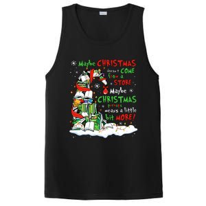 Maybe Christmas Perhaps Means Little Bit More Teacher Gift PosiCharge Competitor Tank