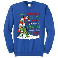 Maybe Christmas Perhaps Means Little Bit More Teacher Gift Sweatshirt