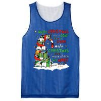 Maybe Christmas Perhaps Means Little Bit More Teacher Gift Mesh Reversible Basketball Jersey Tank