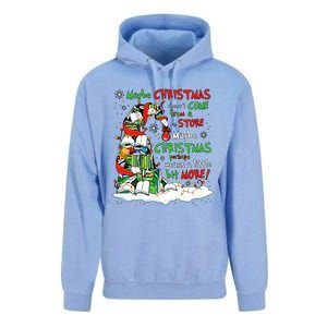 Maybe Christmas Perhaps Means Little Bit More Teacher Gift Unisex Surf Hoodie