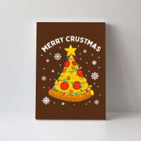 Merry Crustmas Pizza Christmas Tree Xmas Gifts Canvas