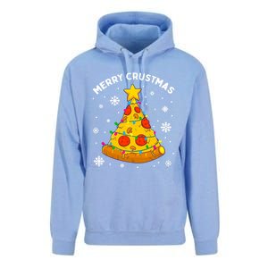 Merry Crustmas Pizza Christmas Tree Xmas Gifts Unisex Surf Hoodie