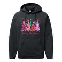 Merry Christmas Pin.K Christmas Tree Pin.K Christmas Costume Performance Fleece Hoodie