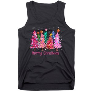 Merry Christmas Pin.K Christmas Tree Pin.K Christmas Costume Tank Top