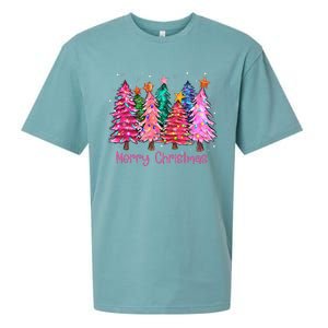 Merry Christmas Pin.K Christmas Tree Pin.K Christmas Costume Sueded Cloud Jersey T-Shirt