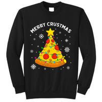 Merry Crustmas Pizza Christmas Tree Xmas Gifts Sweatshirt