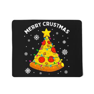 Merry Crustmas Pizza Christmas Tree Xmas Gifts Mousepad