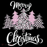 Merry Christmas Pretty And Pink 16 in Basic Backpack