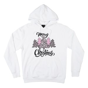 Merry Christmas Pretty And Pink Hoodie