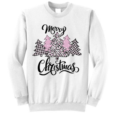 Merry Christmas Pretty And Pink Sweatshirt