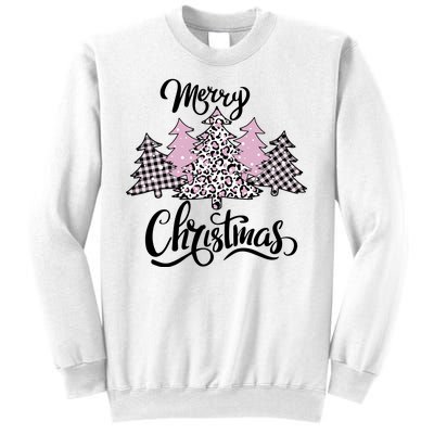 Merry Christmas Pretty And Pink Sweatshirt