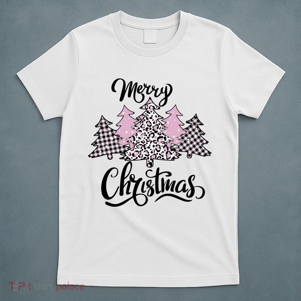 Merry Christmas Pretty And Pink T-Shirt